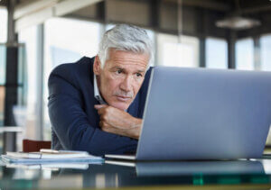 vulnerable businessman